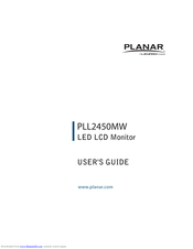 Planar PLL2450MW User Manual