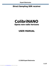 Expert Electronics ColibriDDC User Manual