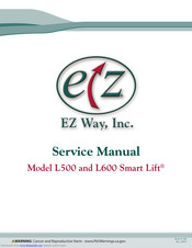 EZ Way Smart Lift L600 Service Manual