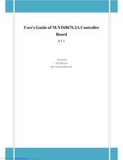 ELECREALM M.NT68676.2A User Manual