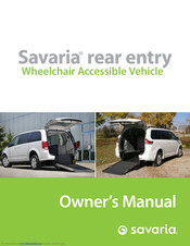 Savaria Dodge Grand Caravan Owner's Manual