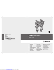 Bosch GSH 16-30 Original Instructions Manual