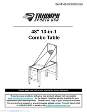 Triumph 45-6793SKUSA Assembly Manual