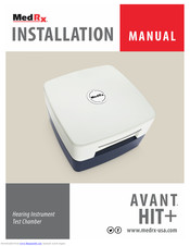 MedRx AVANT HIT+ Installation Manual