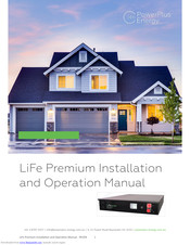 PowerPlus Energy LiFe4833P Installation And Operation Manual