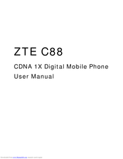 ZTE C88 User Manual