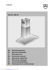 V-ZUG DW-S9 Instruction Manual