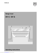 V-ZUG DV 5 Operating Instructions Manual