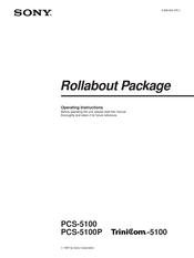 Sony PCS-5100P Operating Instructions Manual