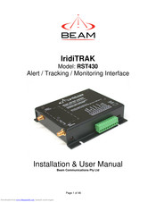 Beam IridiTRAK RST430 Installation & User Manual