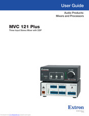 Extron electronics MVC 121 Plus User Manual