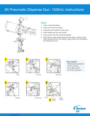 Nordson EFD 2K Pneumatic Dispense Gun Instruction