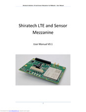 Shiratech Solutions LTE Mezzanine User Manual