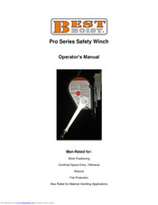 Tuff Built BEST HOIST Pro Series Operator's Manual