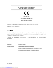 Kolver DOCK04 Operator's Handbook Manual