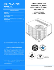 Unitary Products Group DAPM024 Installation Manual