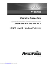 HindlePower AT series Operating Instructions Manual