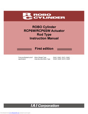 ROBO Cylinder RCP6SW Instruction Manual