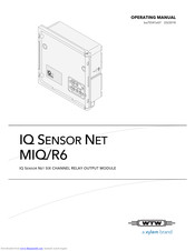 wtw IQ SENSOR NET MIQ/R6 Operating Manual