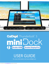 CalDigit Thunderbolt 3 miniDock User Manual