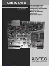 AGFEO AL-Module 4504 Installation Manual