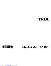 Trix BR 185 Manual