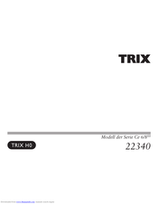 Trix 22340 Manual