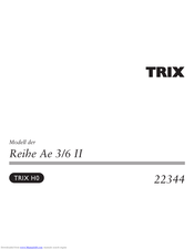 Trix Ae 3/6II Manual