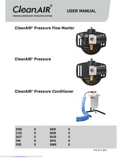 Clean Air Pressure Flow Master User Manual