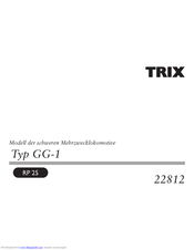 Trix 22812 Manual