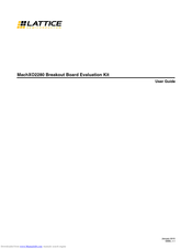 Lattice MachXO2280 User Manual