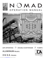 nomad NTG40 TRANS-FLO Operation Manual