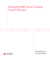 Keysight Technologies 8487D Operating And Service Manual