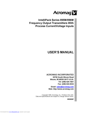 Acromag IntelliPack 895M Series User Manual