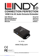 Lindy 38168 User Manual
