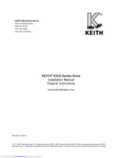 Keith KICD Series Installation Manual