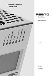Festo CESA-GW-AS-PB Installation And Operation Owner's Manual