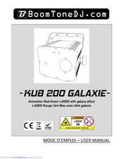 BoomToneDJ KUB 200 Galaxie User Manual
