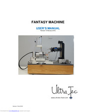 Ultratec FANTASY MACHINE User Manual