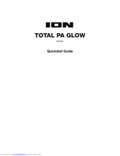 ION TOTAL PA GLOW Quick Start Manual