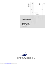 Hoft & Wessel HW 8612 US User Manual