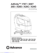 Advance acoustic Adinity X24D Service Manual