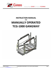 SAM CARBIS SOLUTIONS GROUP, LLC TCG-1000 Instruction Manual