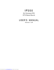 IBASE Technology IP350 User Manual