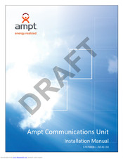 Ampt Ampt-CU Installation Manual