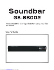 Gosinggo GS-SB002 User Manual