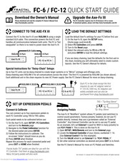 Fractal FC-6 Quick Start Manual