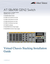 Allied Telesis AT-SBx908 Installation Manual