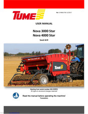 Tume Nova 3000 Star User Manual