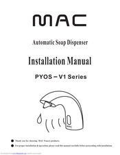 Mac Faucets PYOS-L100 Installation Manual